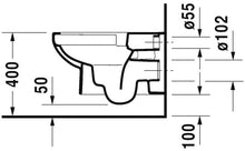 Charger l'image dans la galerie, Pack wc suspendu duravit basic rimless abattant frein de chute ref 45620900a1. Quincaillerie sénégalaise, Dakar Mbour, Saint Lous